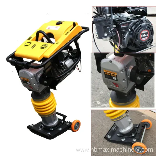 High Speed Vibration Rammer Petrol Type Tamping Rammer